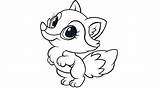 Fox Coloring Pages Printable Baby Cute Leapfrog Kids Friends Learning Animal Color Lovely Colouring Printables Easy Print Cartoon Children Animals sketch template