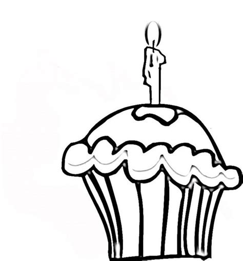 printable cupcake coloring pages  kids cartoon coloring pages