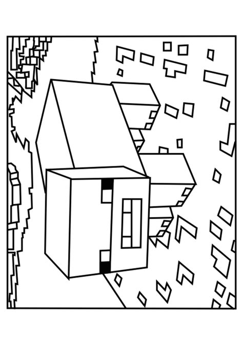 minecraft  coloring pages