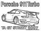 Porsche Coloring 911 Pages Fast Furious Cars Printable Car Nascar Race Gt Drawing Turbo Gt3 Kids Ta Rs Colouring Color sketch template