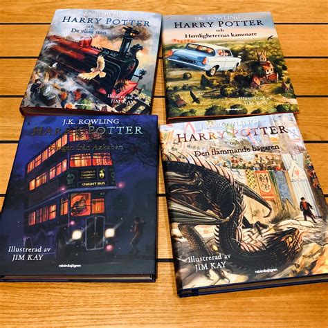 87 Swedish Illustrated Edition Of Harry Potter