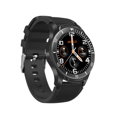 waterproof smartwatch black taiwantrade