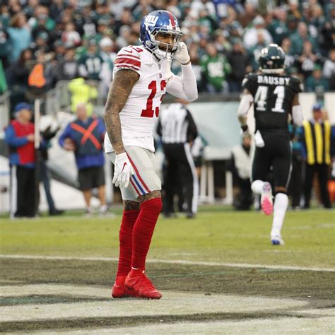 Odell Beckham Jr Wouldve Loved To Attack Eagles Says It Wasnt In