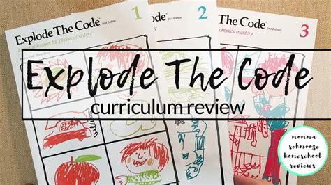 explode  code    homeschool curriculum review youtube