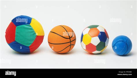 sized balls stock photo alamy