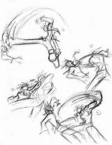 Fight Drawing Anime Poses Sword Fighting Scene Draw Manga Drawings Scenes Pose Rooster Reference Character Action Voor Afbeeldingsresultaat Getdrawings Body sketch template