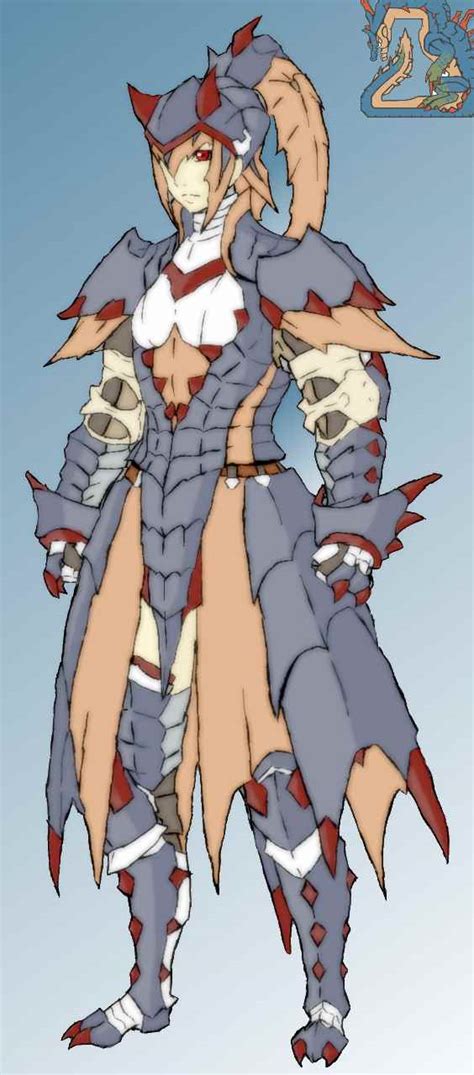 lagiacrus armor monster hunter tri  kingodm hearts fan  deviantart