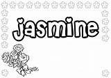 Jasmine Coloring Pages Names Girls Print Color Hellokids Name Coloringtop Princess Girly Draw Aladdin Template Puzzle Kissing sketch template