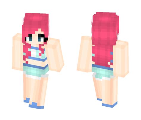 Download Summer Girl Minecraft Skin For Free
