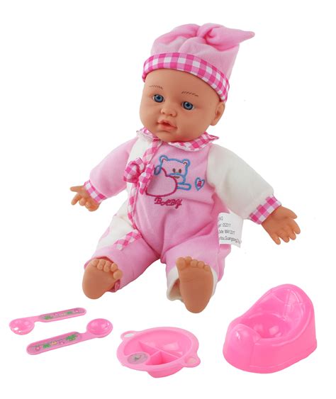 incredibly adorable cute talking baby doll toy  cool accessories