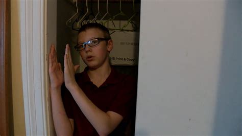 13 year old talks about being home alone when intruder enters wcti