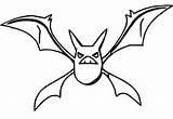 Pokemon Crobat Coloring Pages Golbat Zubat Morningkids Printable Mega Pokémon Template sketch template