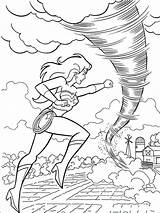 Coloring Pages Wonder Girl Getcolorings Woman Well sketch template