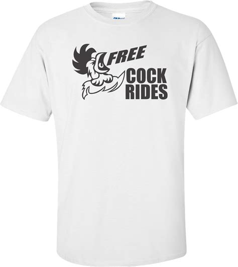Free Cock Rides T Shirt