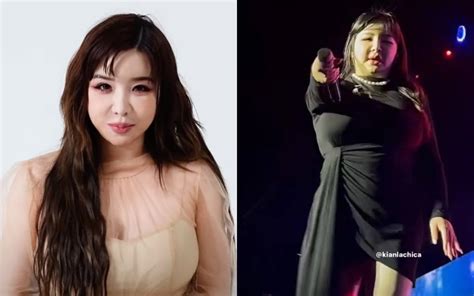 video  park bom raises concern   artists health allkpop