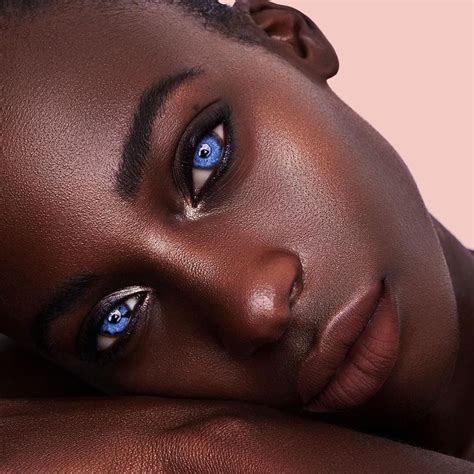 black people  blue eyes lailahewahardin
