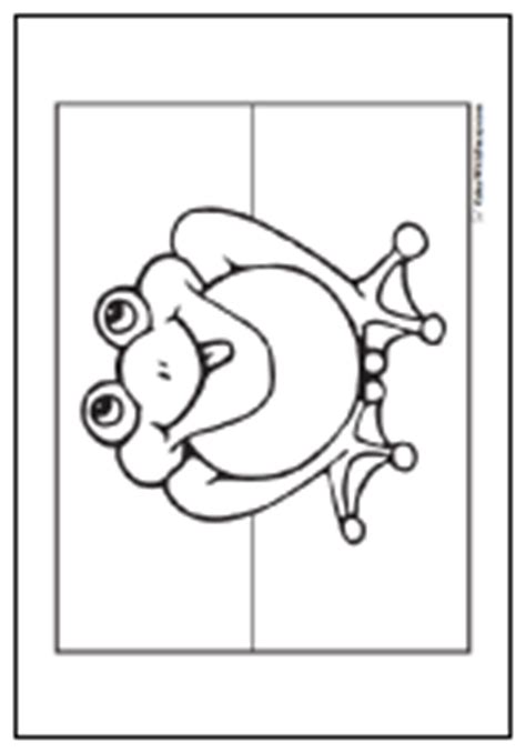 frog coloring pages hopping good fun  customizable