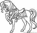 Christmas Horse Coloring Pages Getdrawings sketch template