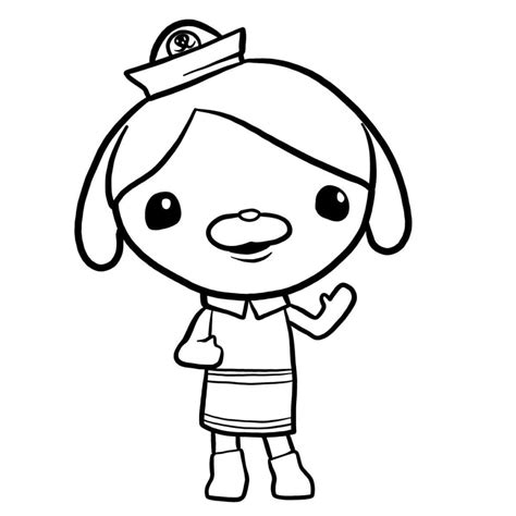 octonauts coloring pages print   kids  day