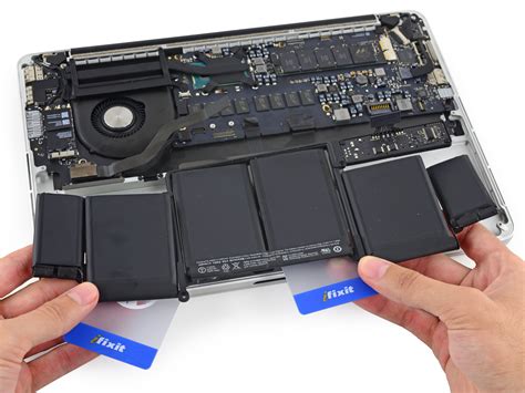 macbook pro  retina display mid  battery replacement ifixit repair guide