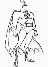 Coloring Pages Batman Printable Boys Color Spiderman Posture Comments Comment Superhero sketch template