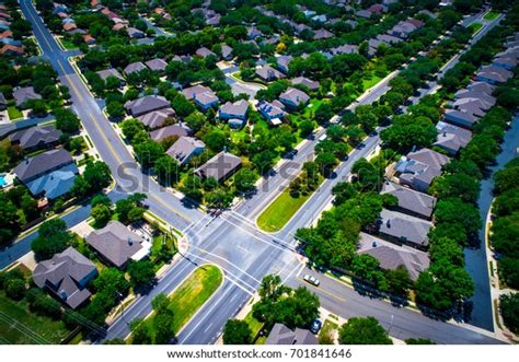 aerial drone view  austin texas stock photo  shutterstock