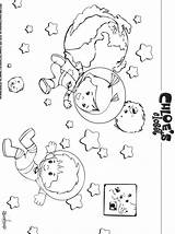 Outerspace Chloe sketch template