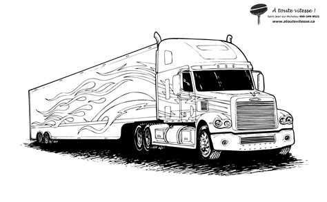 coloring pages truck transportation printable coloring pages