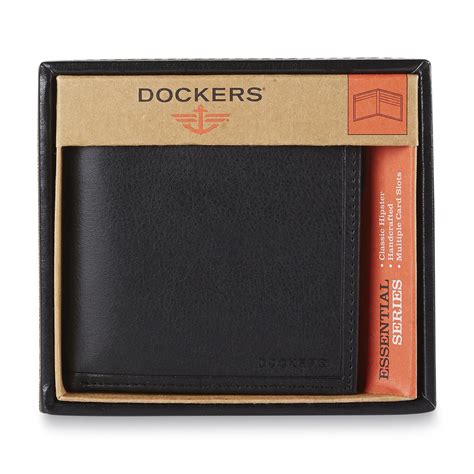 dockers mens extra capacity wallet