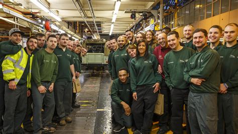 land rover defender production  solihull