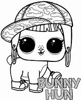 Surprise Coloring Lol Bunny Hun Pages Pet Print Puppy Topcoloringpages sketch template
