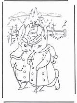 Coloriage Rabbit Lapin Beatrix Conejo Coloriages Pintar sketch template