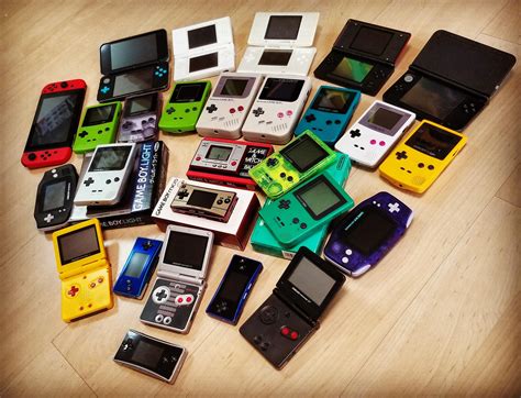 nintendo handheld collection  years  collecting rgameboy