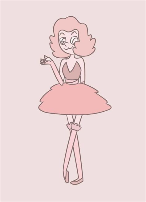 Powdered Rose Pearl Steven Universe Oc By Evaisasandwich