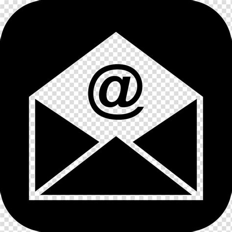 black email logo png logo  mail png transparent png transparent gambaran