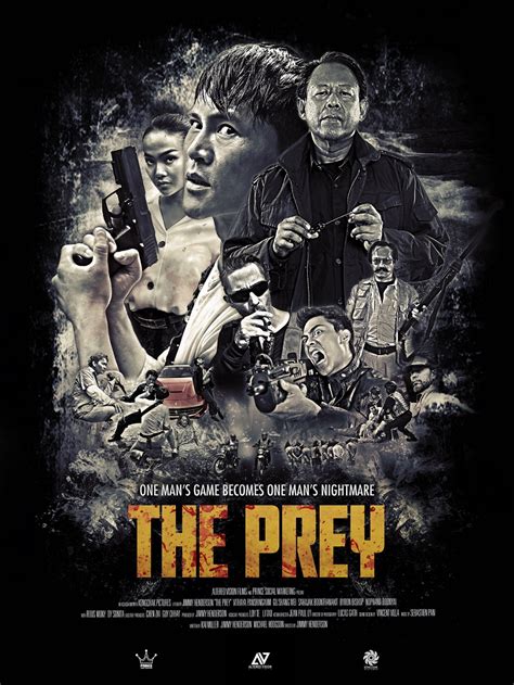 prey  poster debuts  jimmy hendersons action flick