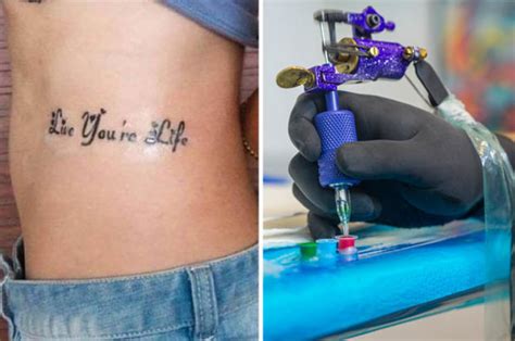 Worst Tattoos Ever Body Art With Bad Spelling And