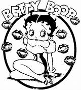 Betty Boop Colorare Disegni Colorir Coloriages Colorier Lamistitine Enfants Navegação sketch template
