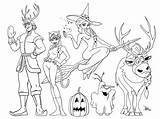 Frozen Halloween Coloring Pages Disney Mommy Christmas Kids Print Much Do sketch template