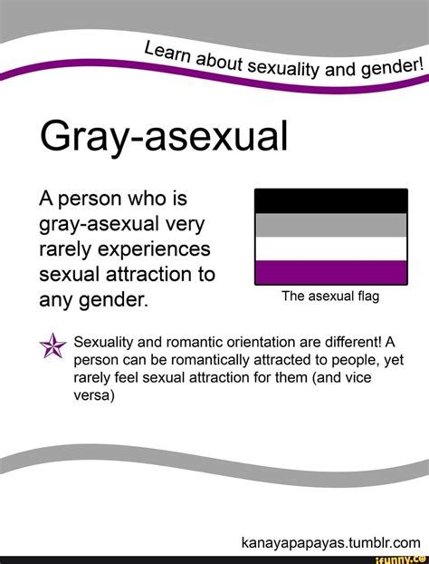 Le Gray Asexual A Person Who Is Gray Asexual Very Rarely Experiences