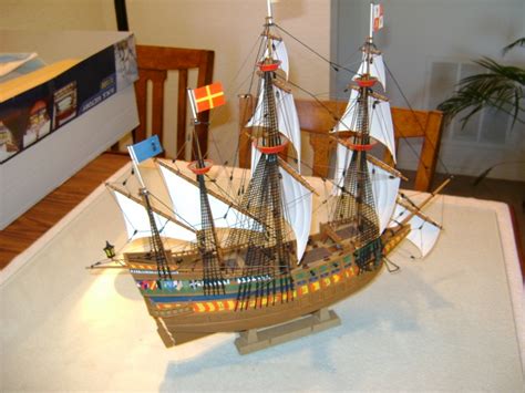 Jolly Roger Pirate Ship By Kimberley Finished Lindberg Plastic