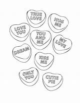 Candy Colouring Kids Everfreecoloring Sweethearts Coloringfolder Azcoloring sketch template