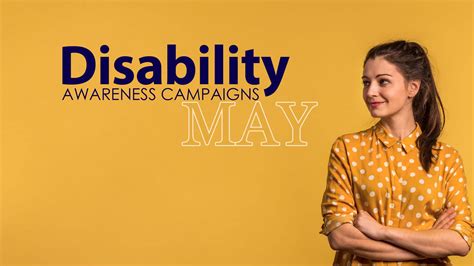 Disability Awareness Campaigns May 2020 Prestige