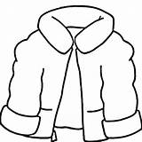 Coat Winter Coloring Drawing Easy Clothing Jacket Colouring Pages Season Kids Snow Sheet Print Clothes Printable Color Girls Drawings Toddler sketch template