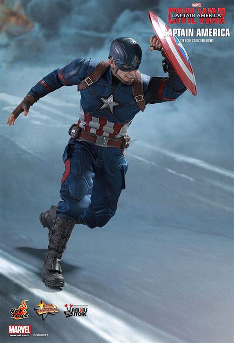 hot toys captain america collectible from captain america civil war vamers store