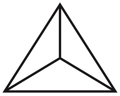 triangle symbols clipart
