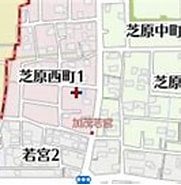 Image result for 本巣郡北方町芝原西町. Size: 181 x 99. Source: www.mapion.co.jp