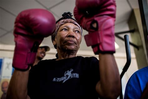 In Pictures South Africa S Boxing Grannies Pack Quite A Punch