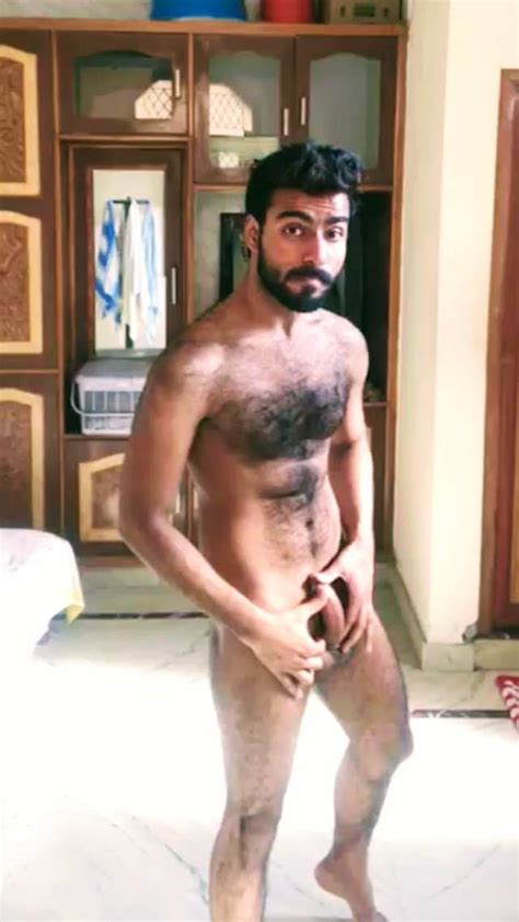 indian gay video of a super hunky and hairy dude exposing his hot naked body indian gay site