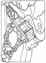 Wars Star Coloring Pages Colouring Printable Empire Walker Strikes Back Color Choose Board sketch template